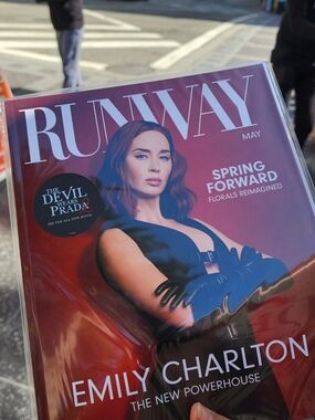The Devil Wears Prada RUNWAY Magazine - Emily Charlton Cover